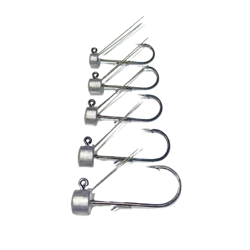 Fishing Hook Offset - 10 sztuk * wędkarstwo kształt grzyba